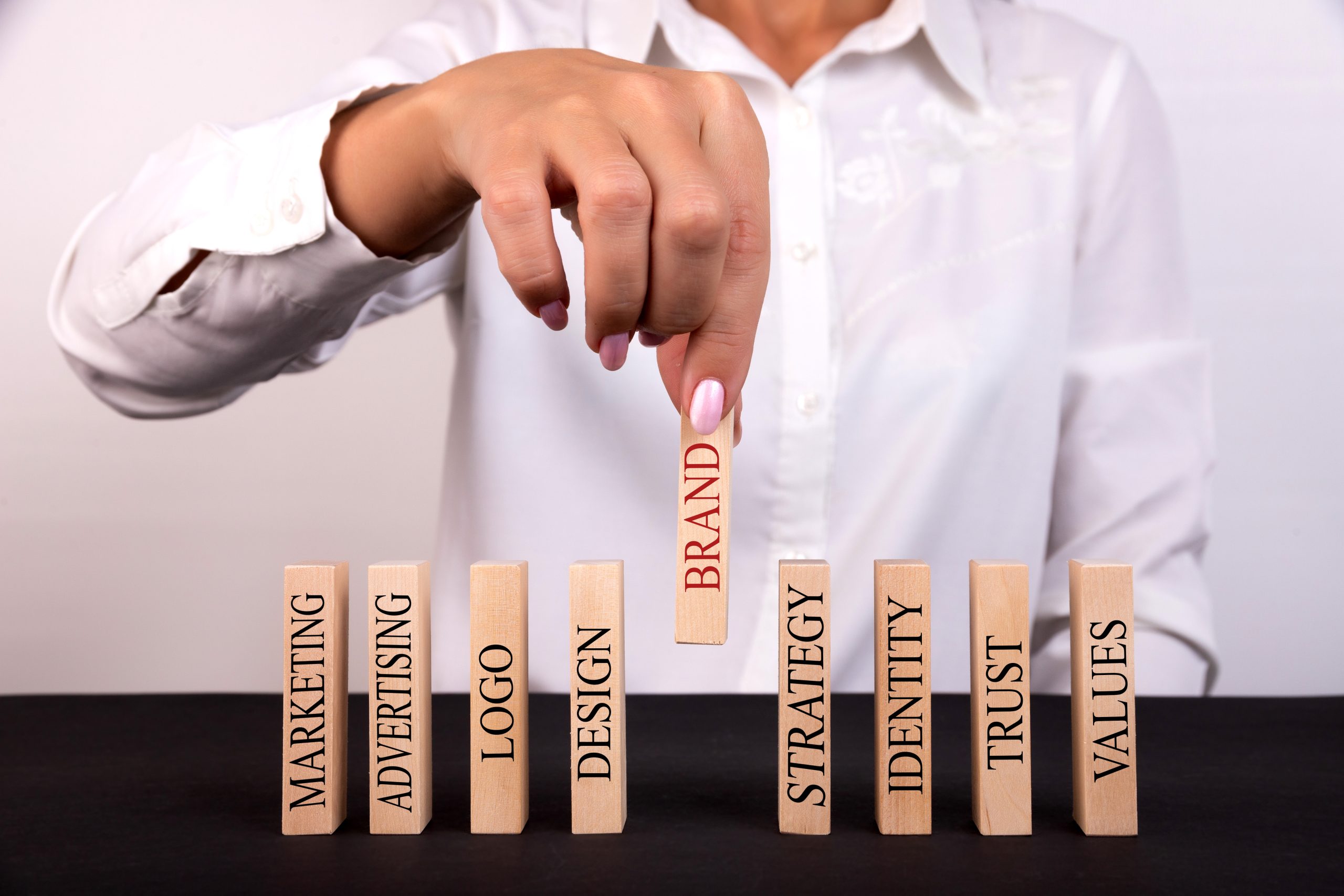 Logos, colors, and visuals that give your business a consistent identity.